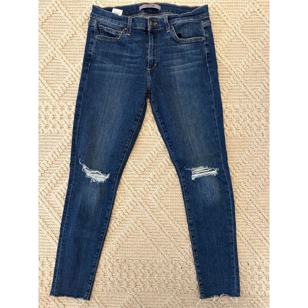 Joe's Jean Women's Distressed Skinny Jeans — Size 30